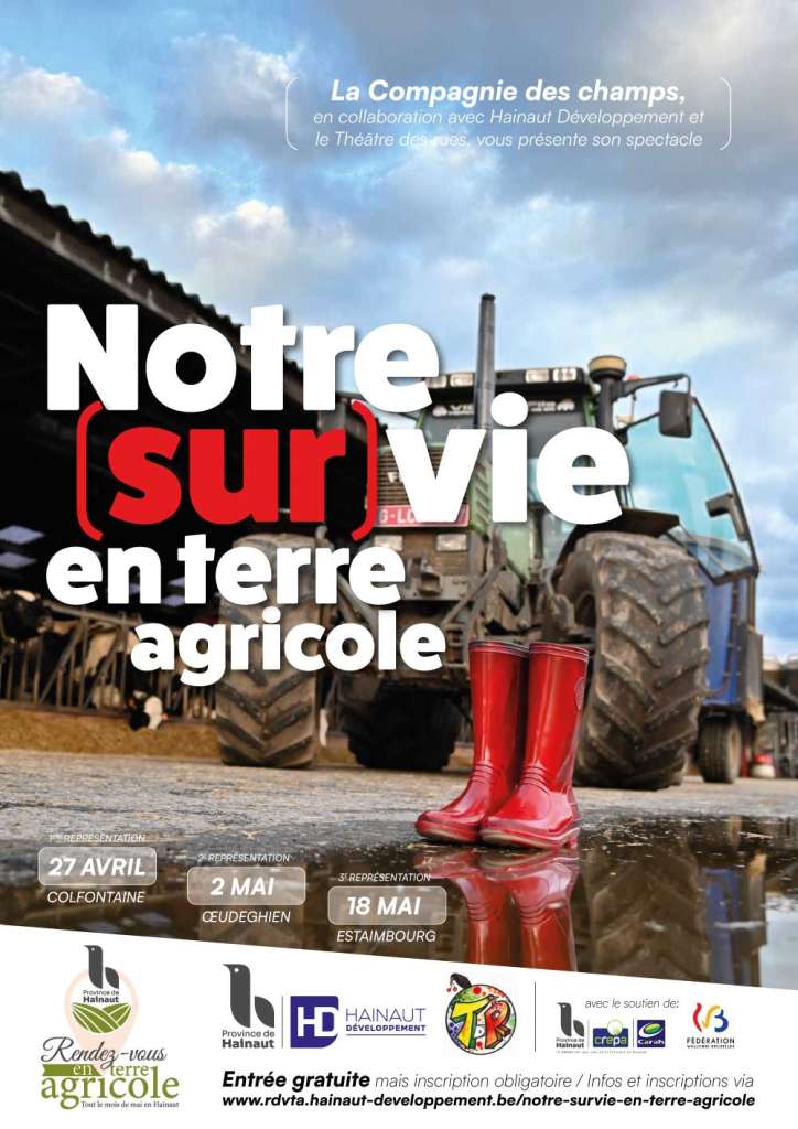 Notre (sur)vie en terre agricole – Tous dans le même tracteur !