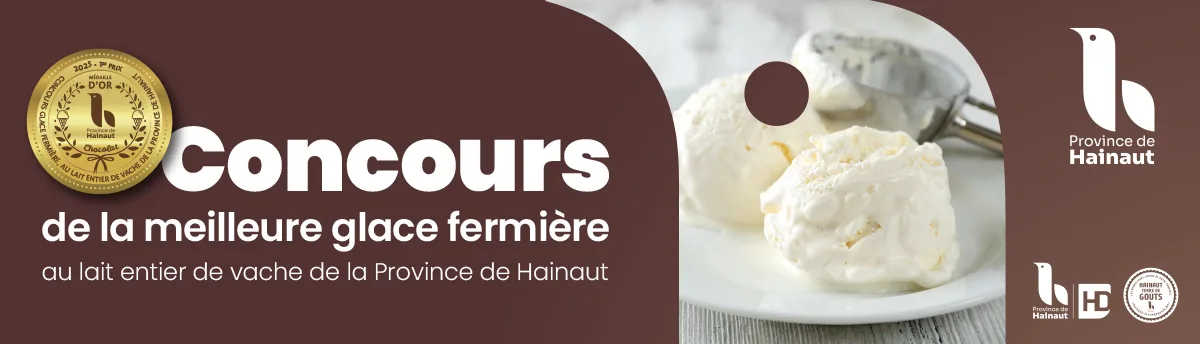 Concours de la meilleure glace fermière au lait entier de vache parfums vanille et chocolat